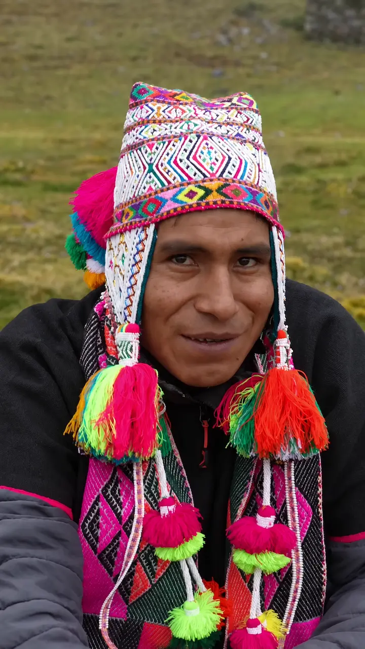 Nilo is Q’ero, a Quechua speaker