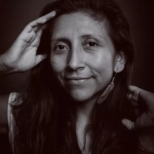 Portrait of Auria Paz, personal guide and healer at Pachamamas Travel
